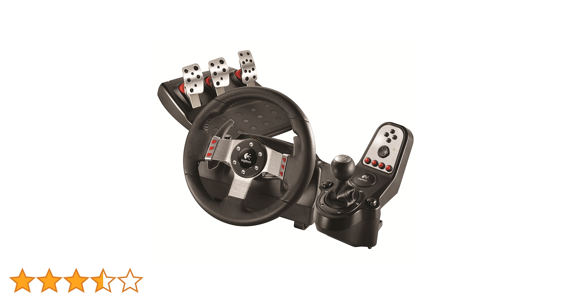Amazon | Logitech G27 Force Feedback Wheel and Pedal Set (PS3/PC